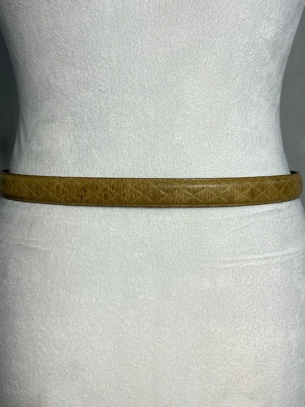 #Vintage | 1980s | Albert Nipon | Tan Genuine Leather